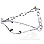 Stahl Hundehalsband für Ausstellungen, bequem und praktisch_0