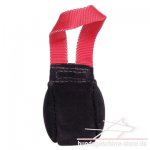 Beißspielzeug Lederball mit Schlaufe für Hundesport_1