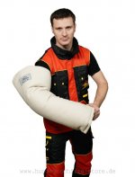 Hetzarm aus Französischem Leinen für Welpen- und Junghundetraining_4