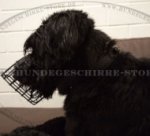 Riesenschnauzer Drahtmaulkorb für Wintergebrauch_0