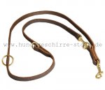 Rottweiler Lederleine für Polizei- und Rettungshunde, 13 mm_2