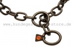 Schwarze Hundehalskette von HS für Malinois_2