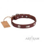 Designer-Halsband mit stilvollen Platten von FDT Artisan_0