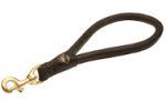 Hundeleine aus Leder kurz, praktisch und bequem