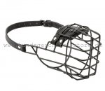 Drahtmaulkorb Schwarz Gummiert für Amerikanische Bulldogge_2