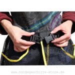 Unterleibschutz aus Kunststoff mit Leder für Hundesport_4
