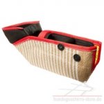 Hunde Beißarm aus Jute mit gepolsterten Innengriffen_0