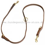 Rottweiler Lederleine für Polizei- und Rettungshunde, 13 mm_3