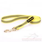Nylon Hundeleine gelb_2