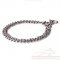 Double chain collar stainless steel Durable and Beautiful