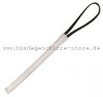 Kleine enge Beißwurst aus Schlauchmaterial