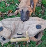 Malinois Beißkeil aus Jute für Welpen- und Junghundeerziehung_0