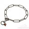 Stainless Steel Black Choke Collar | Sprenger Chain Dog Collar