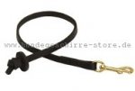 Einfache Hundeleine aus Leder mit bequemem Handgriff_1
