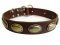 Retro-Stil Hundehalsband aus Leder