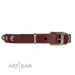 Designhalsband aus Echtleder von FDT Artisan_2