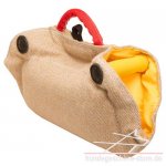 Malinois Beißkeil aus Jute für Welpen- und Junghundeerziehung_3