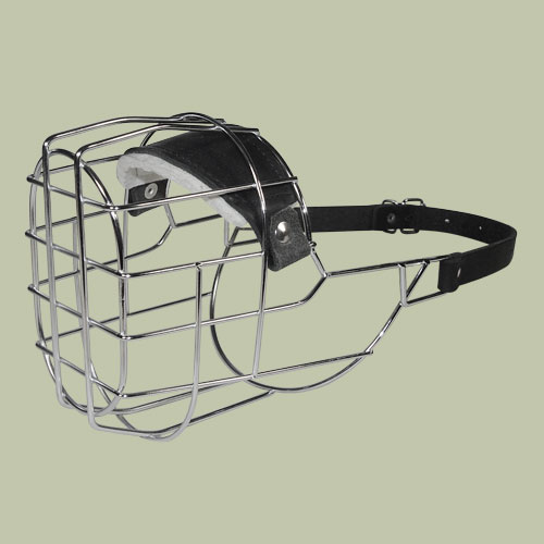 Wire Dog Muzzle for Bull Terrier