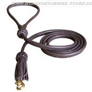 Dog Leash round leather