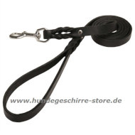 Geflochtene Hundeleine mit Edelstahl Karabinerhacken Geflochtene Hundeleine mit Edelstahl Karabinerhacken
