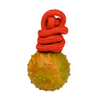 Hunde Ball Gummi, 7 cm | Spielzeug mit Schnur für Große Hunde Hunde Ball Gummi, 7 cm | Spielzeug mit Schnur für Große Hunde
