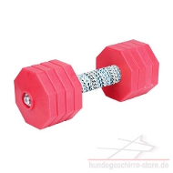 Apportierholz für Hunde mit roten Polymer-Platten, stark Apportierholz für Hunde mit roten Polymer-Platten, stark
