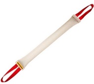 Beisskissen aus Feuerwehrschlauch mit zwei Handgriffen