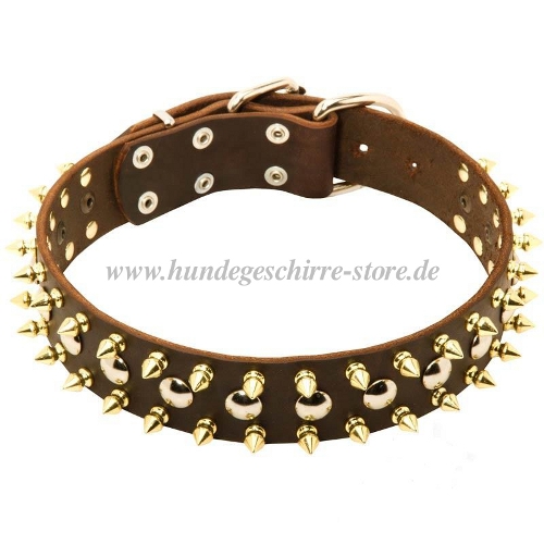 Leder Halsband Nieten
Spikes