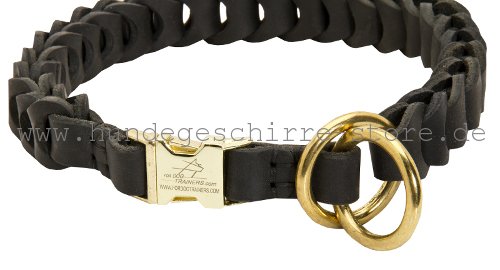 Leder Halsband, schön