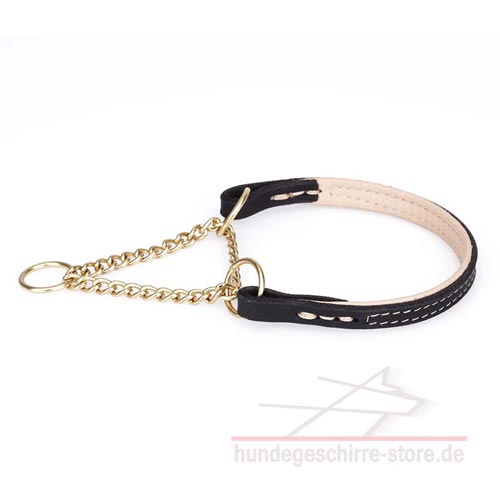 praktisches Hundehalsband Leder