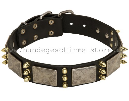 Leder Halsband, originell