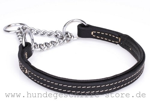 leichtes Hundehalsband aus Leder