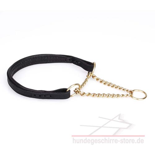 abriebfestes Hundehalsband aus Leder