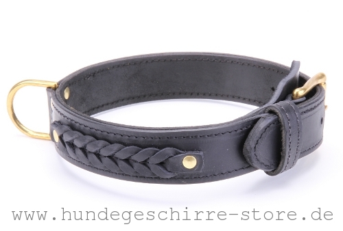  Hundehalsband Leder für Bandog