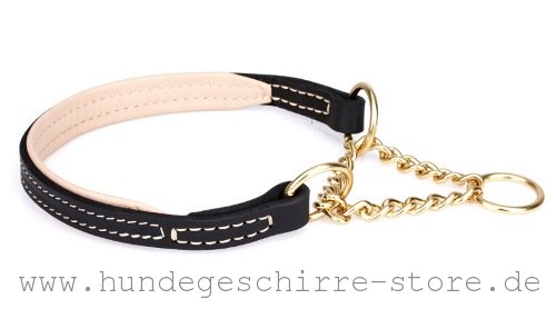 Leder Hundehalsband für ungehorsame Hunde