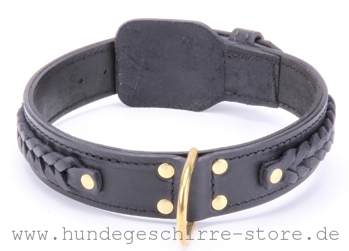  Hundehalsband Leder, strapazierfähig 