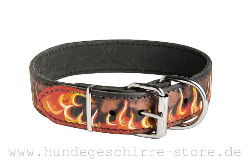 Hundehalsband aus Leder, robust