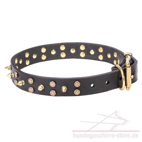 abriebfestes Leder Halsband