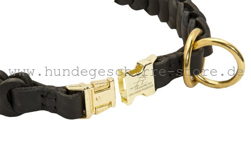 Leder Halsband, dauerhaft