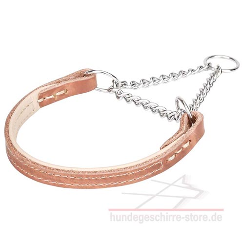 Hundehalsband Leder, bequem