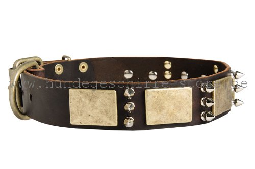 Leder Halsband, bequem
