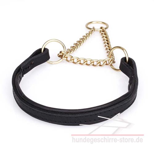 leichtes Leder Halsband für Hunde