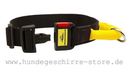 Nylon Hundehalsband breit