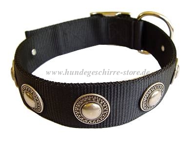 Nylon Halsband mit Reihe von Kreisen