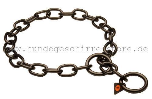 Stahl Halsband mit runden Gliedern