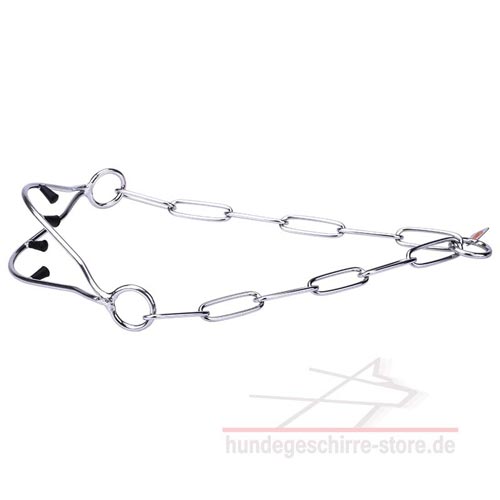 Stahl Halsband für Ausstellungen