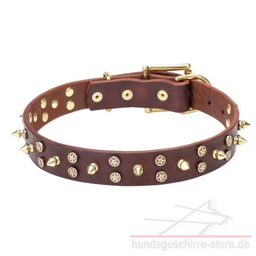 ausgezeichnetes Leder Halsband für Hunde