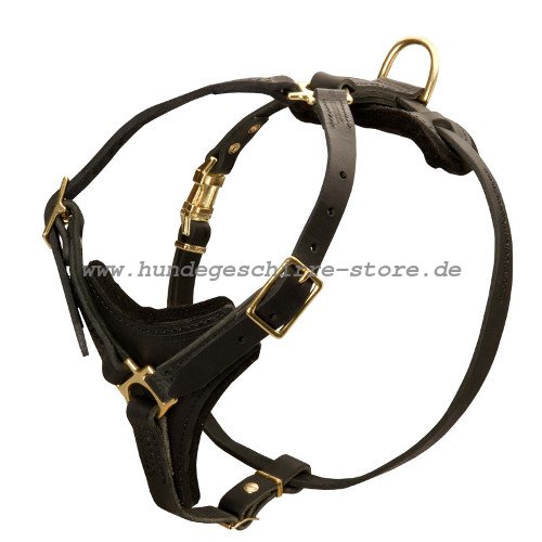 harness for for dogs with padding, fine tracking harness