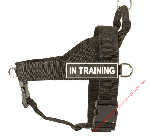working dog harness