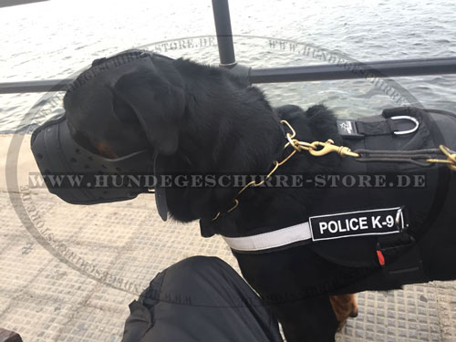 Rottweiler Reflektierendes  Nylongeschirr online kaufen